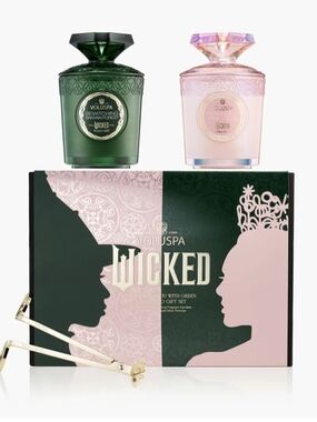 Voluspa Wicked Duo Scented Candle Gift Set - Green & Pink